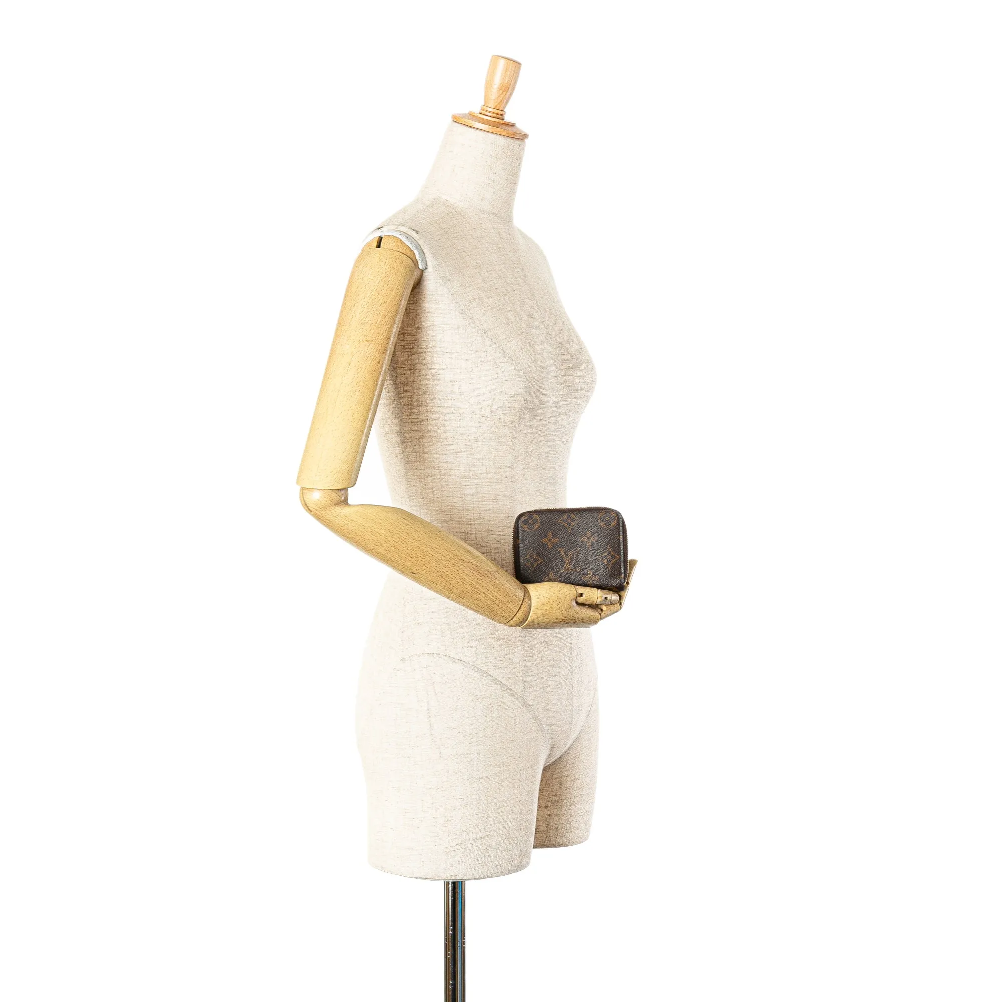 Brown Louis Vuitton Monogram Zippy Coin Purse
