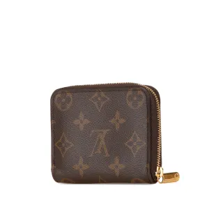 Brown Louis Vuitton Monogram Zippy Coin Purse