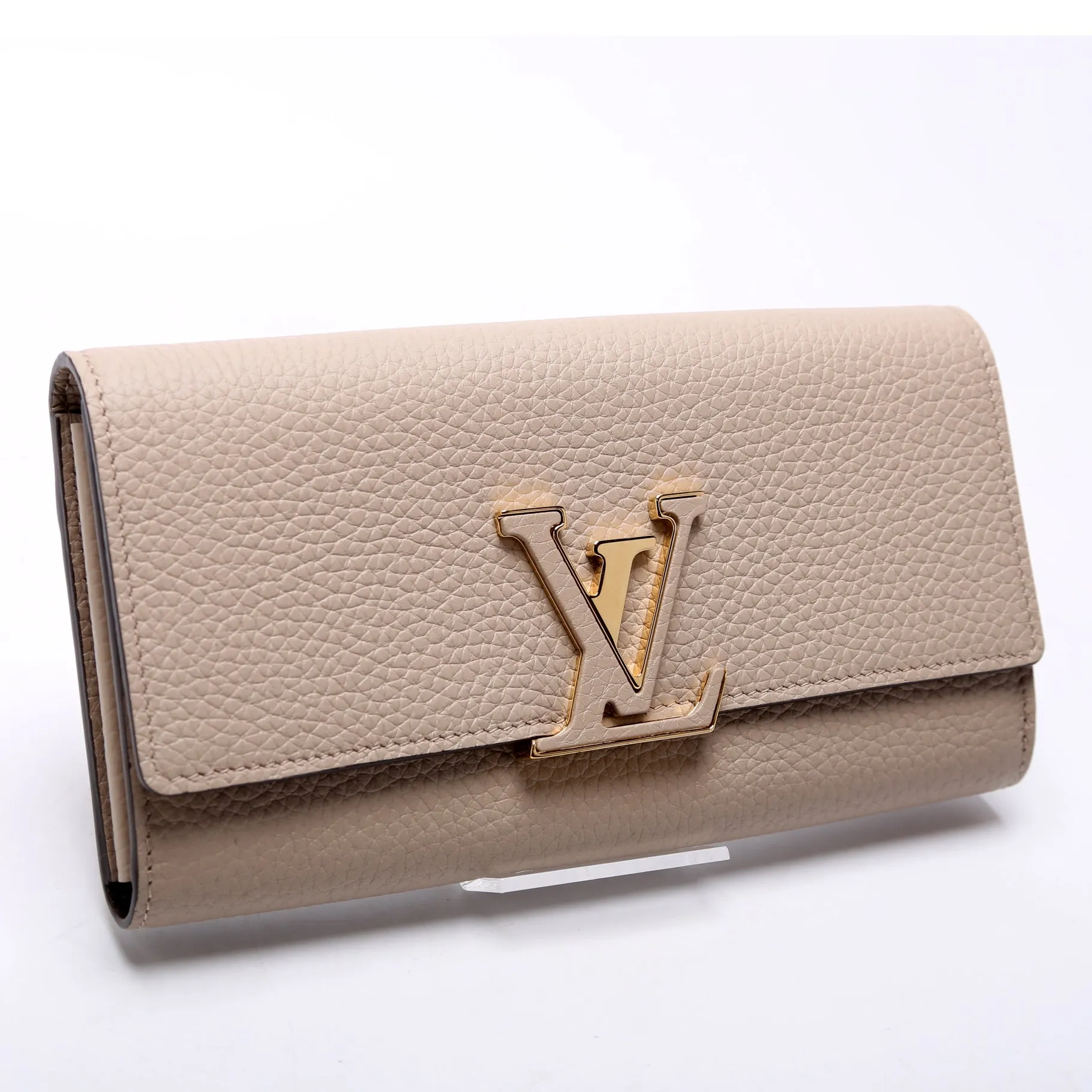 Capucines Wallet Large Plain