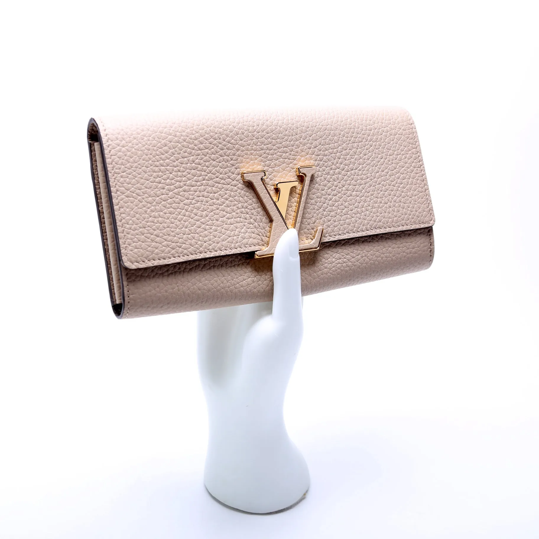 Capucines Wallet Large Plain