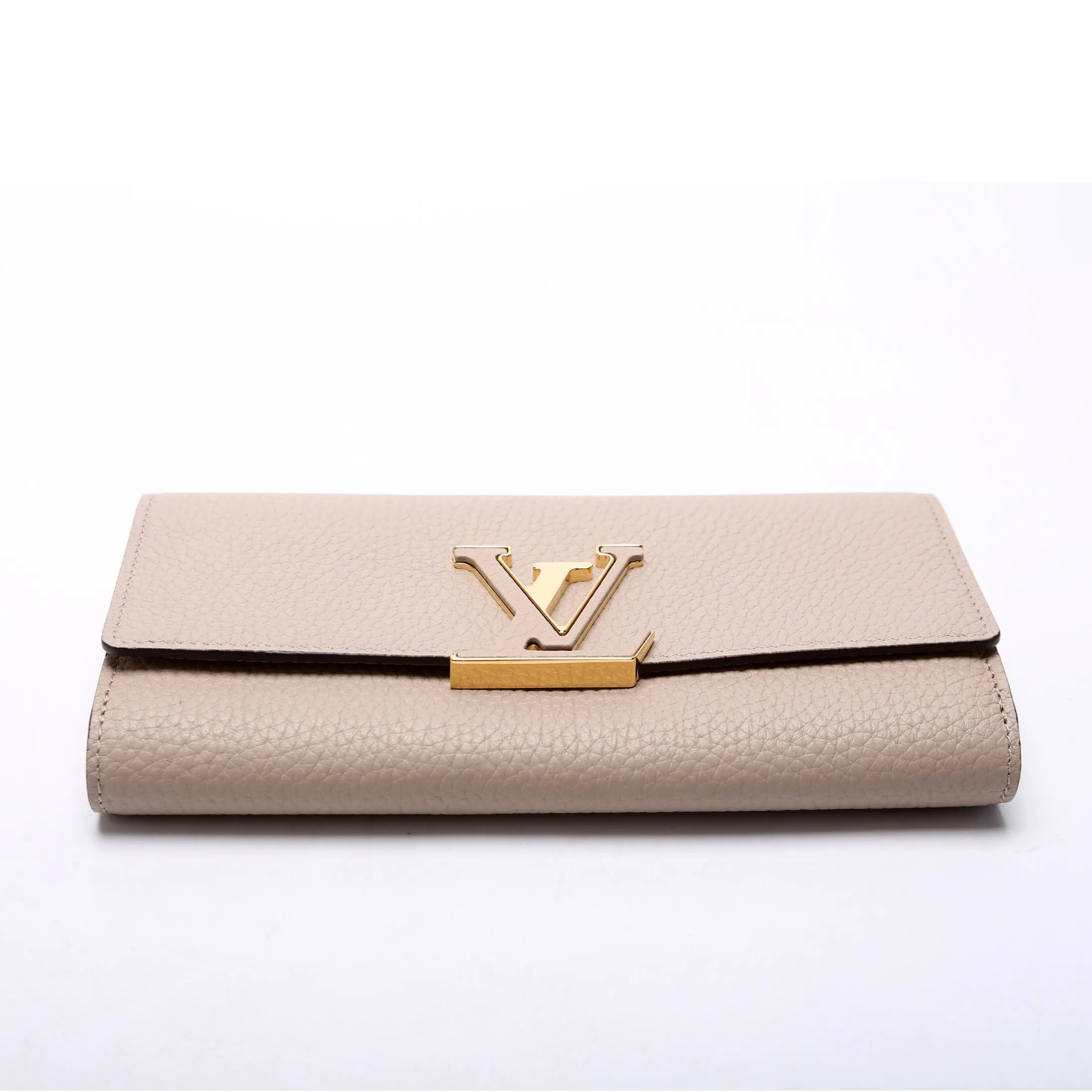 Capucines Wallet Large Plain