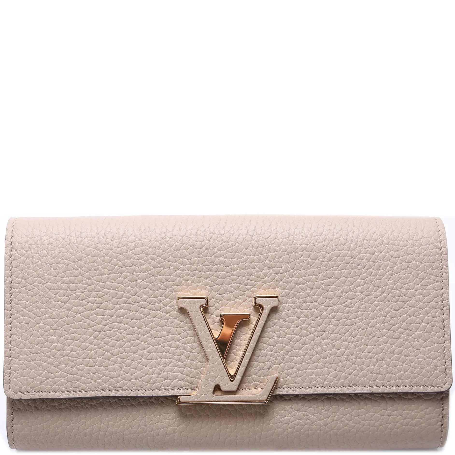 Capucines Wallet Large Plain