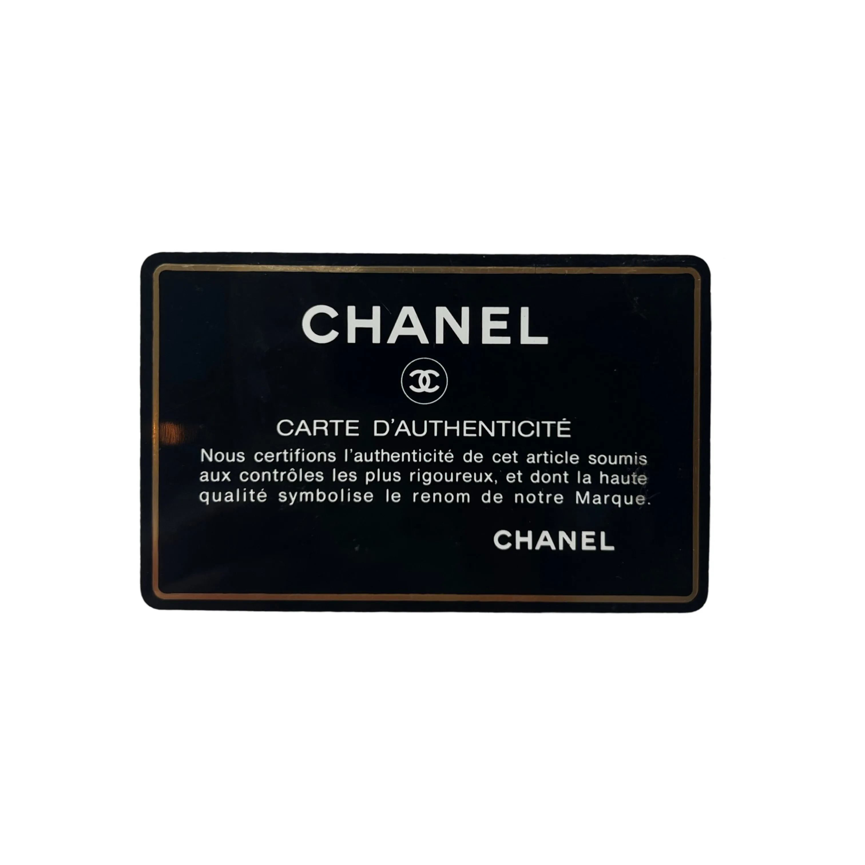 Chanel Vintage Flap Metallic Lambskin Clutch