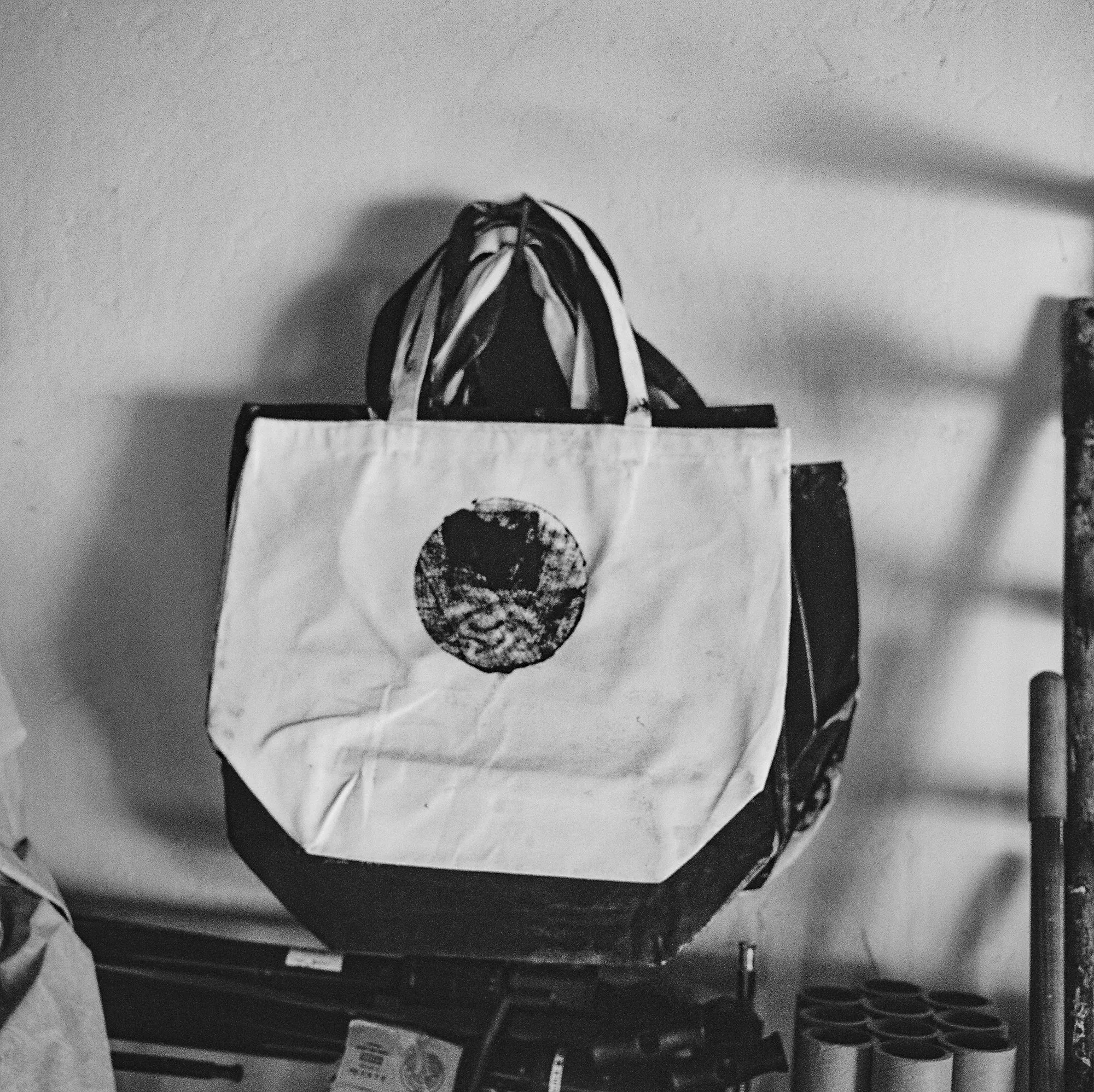 Duo Backdrop in a Bag // 2 Weathered 5'x7' Hand Painted Muslin Backdrops