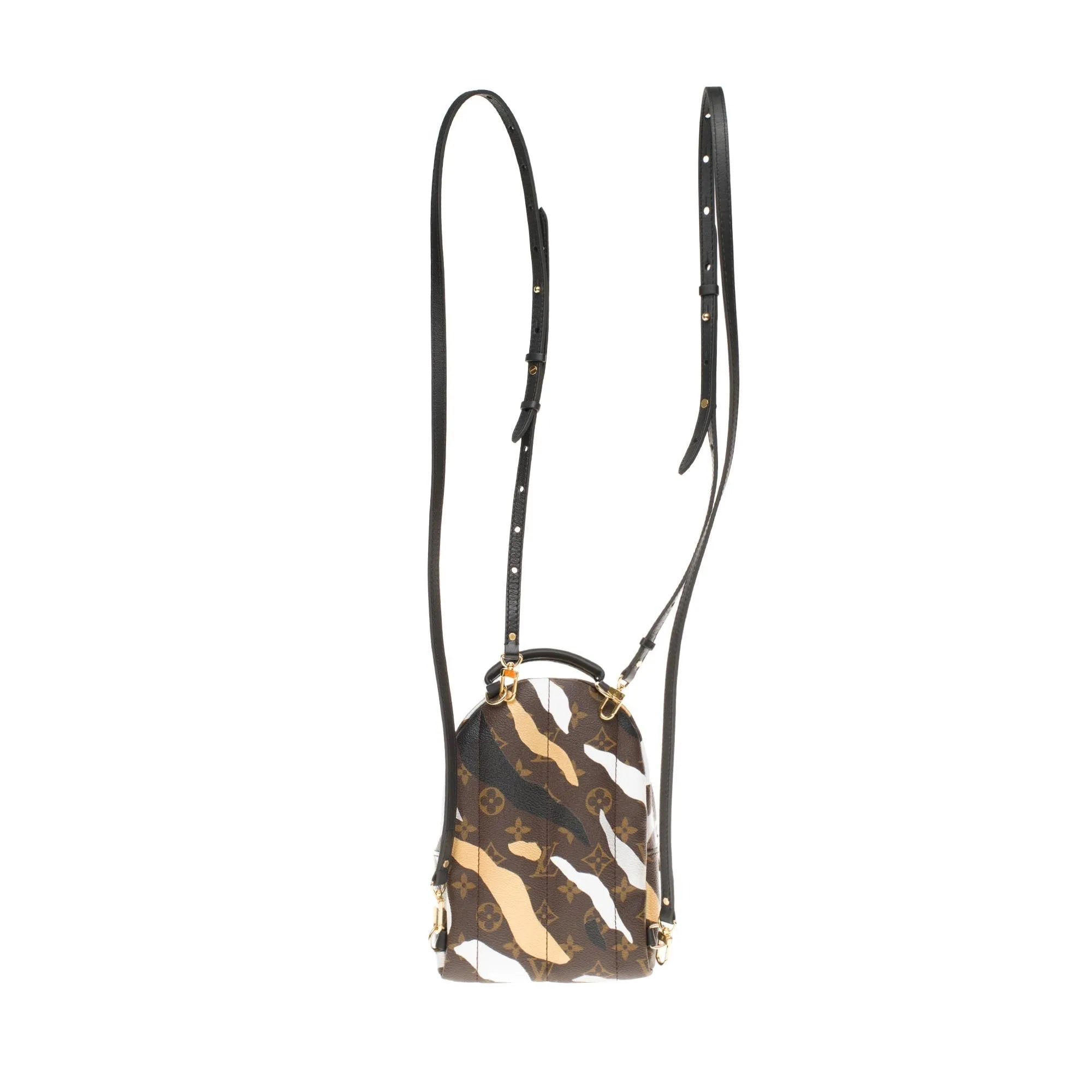 LOUIS VUITTON NEW LOL Limited Edition Palm Springs Mini backpack in brown canvas