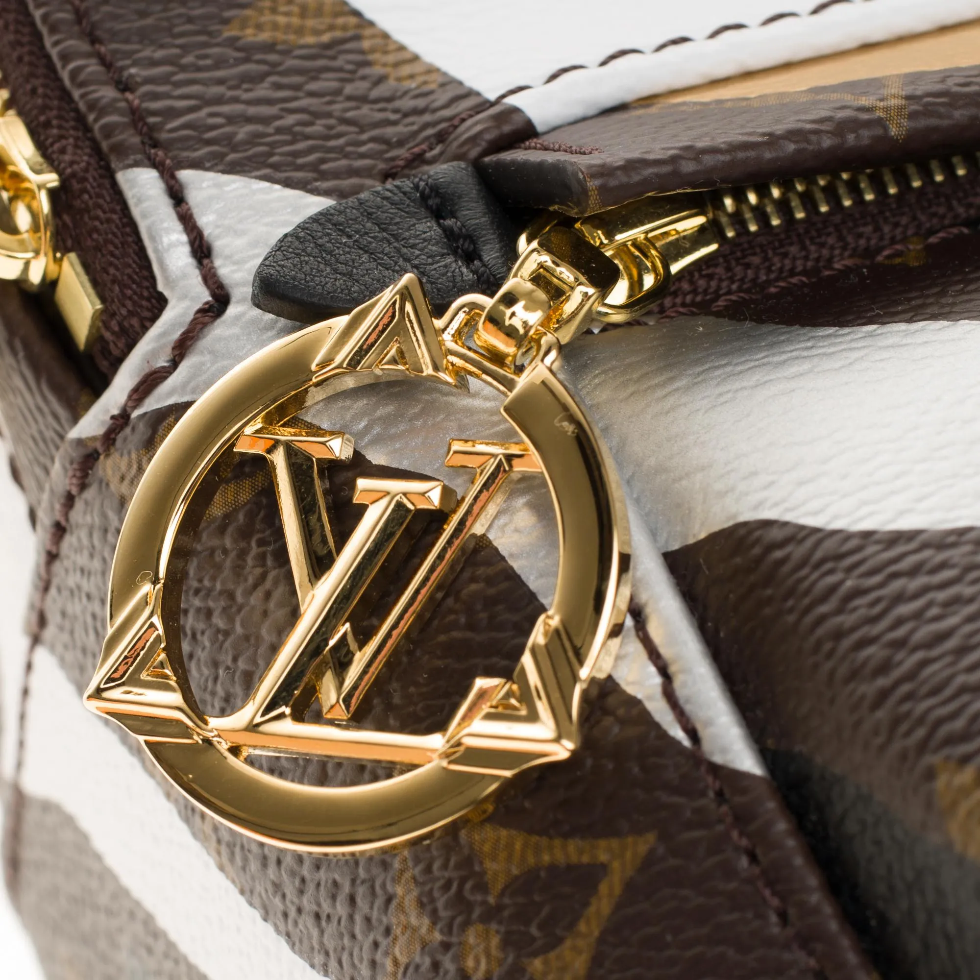 LOUIS VUITTON NEW LOL Limited Edition Palm Springs Mini backpack in brown canvas