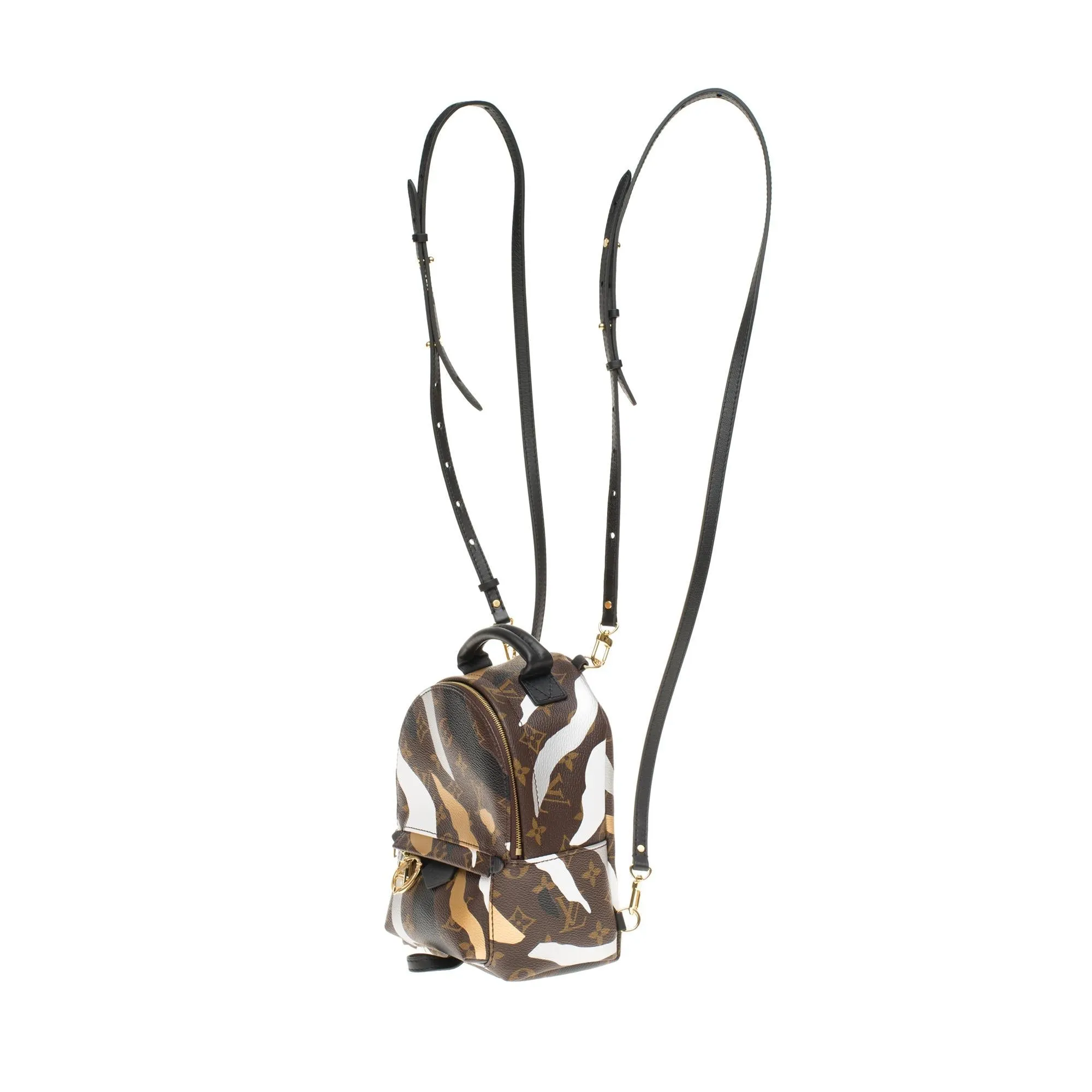 LOUIS VUITTON NEW LOL Limited Edition Palm Springs Mini backpack in brown canvas