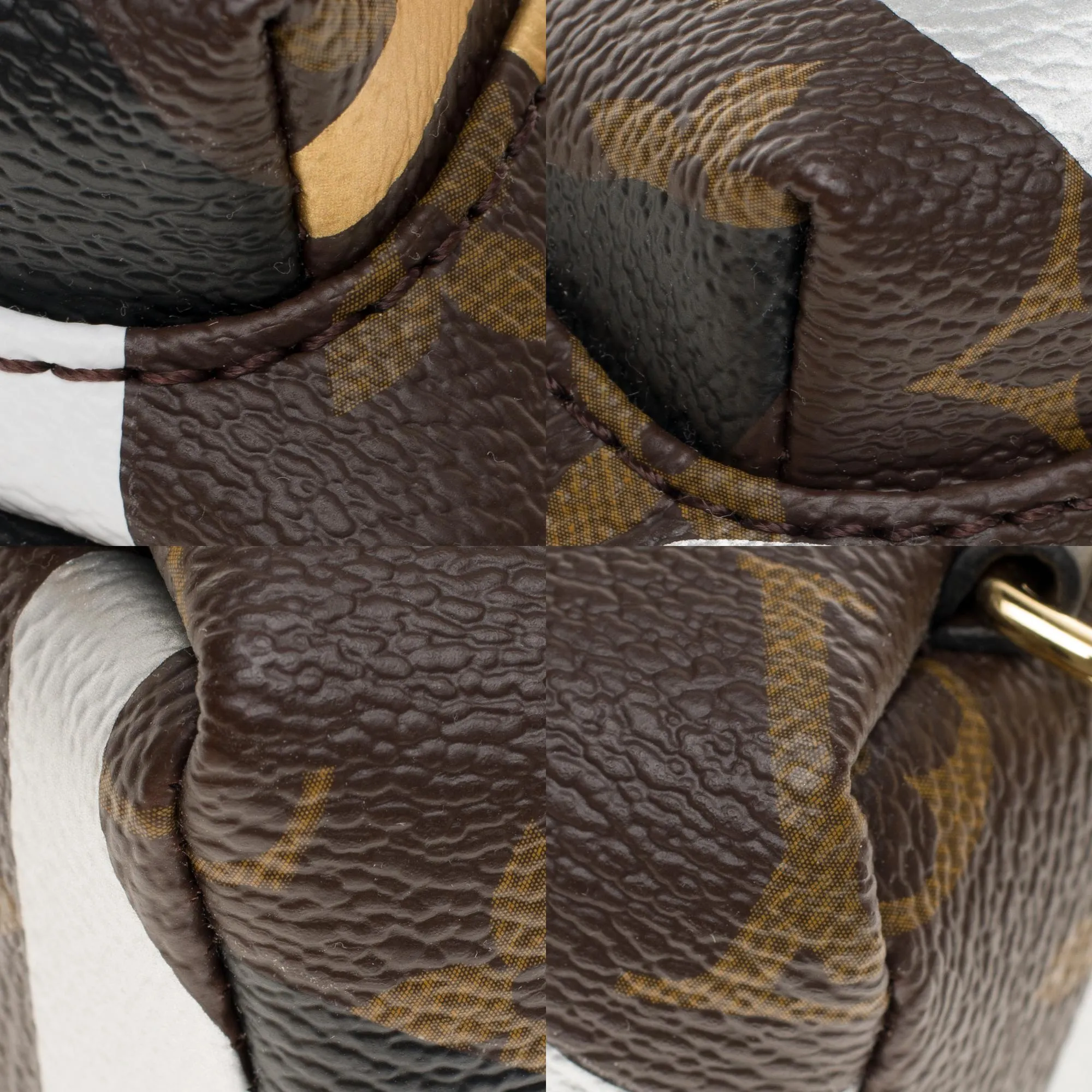 LOUIS VUITTON NEW LOL Limited Edition Palm Springs Mini backpack in brown canvas