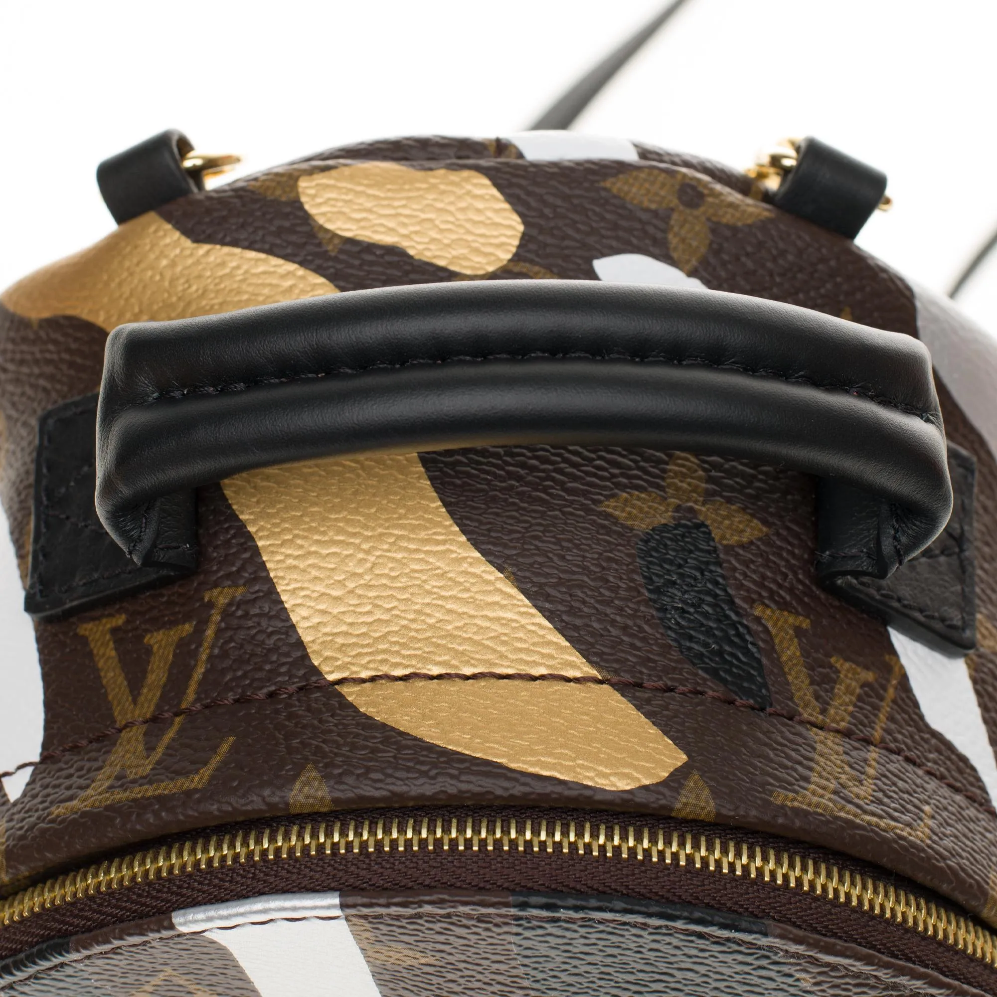 LOUIS VUITTON NEW LOL Limited Edition Palm Springs Mini backpack in brown canvas