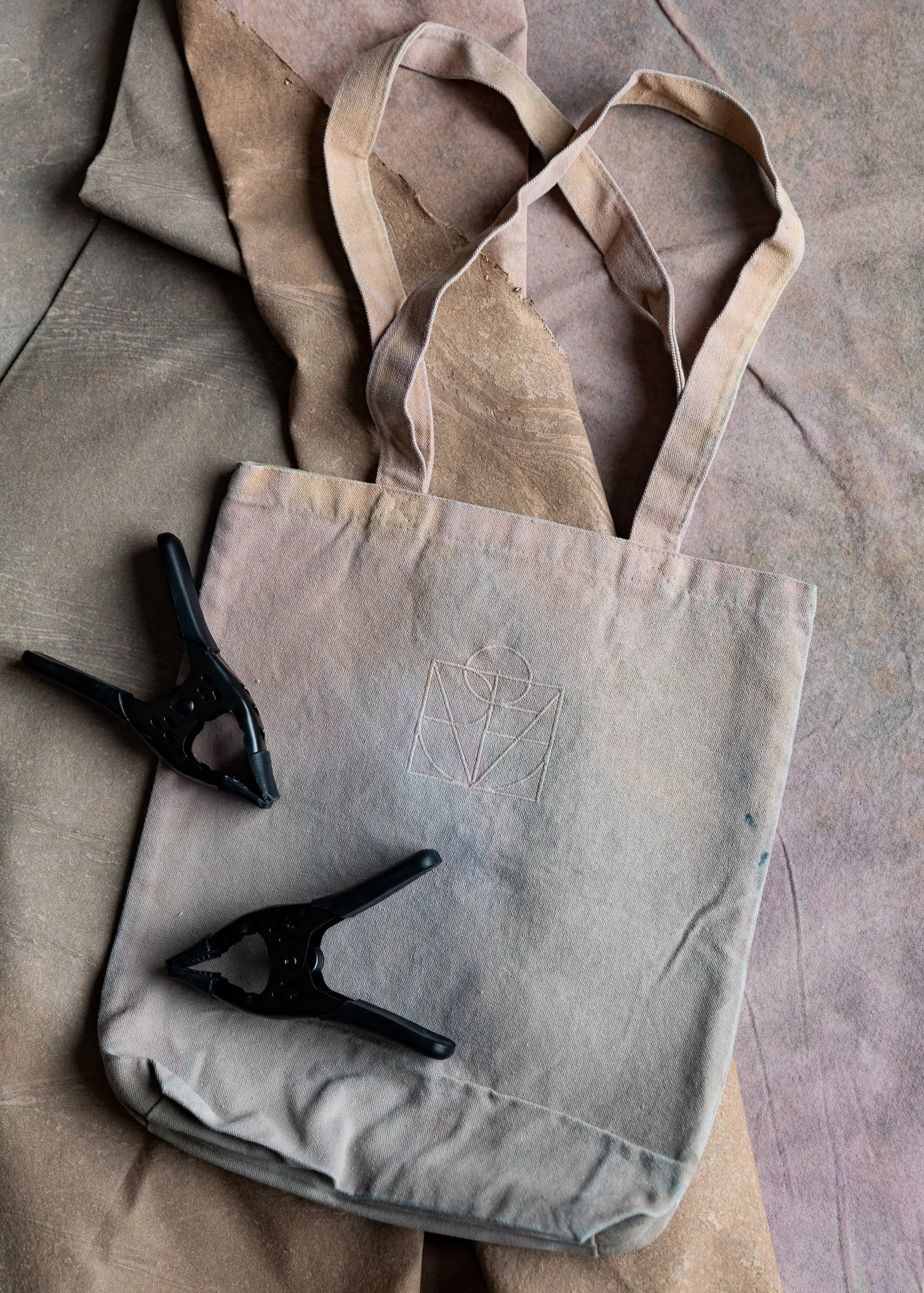 Southwest Dropcloth- 5'x7' Pressed Muslin Backdrop in a Bag